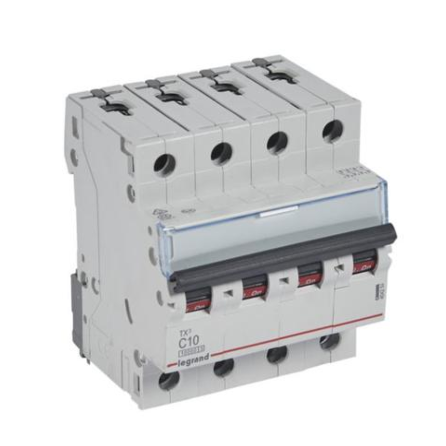 Legrand 404254 Legrand 404254 MCB TX3 10000A 4 pole 10A curve C