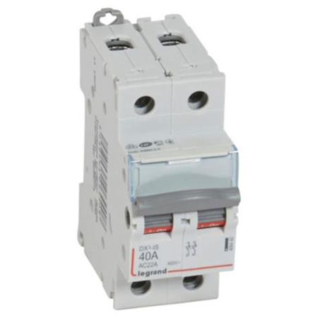 Legrand 406440 Isolating switch DX3-IS 2 pole 40A