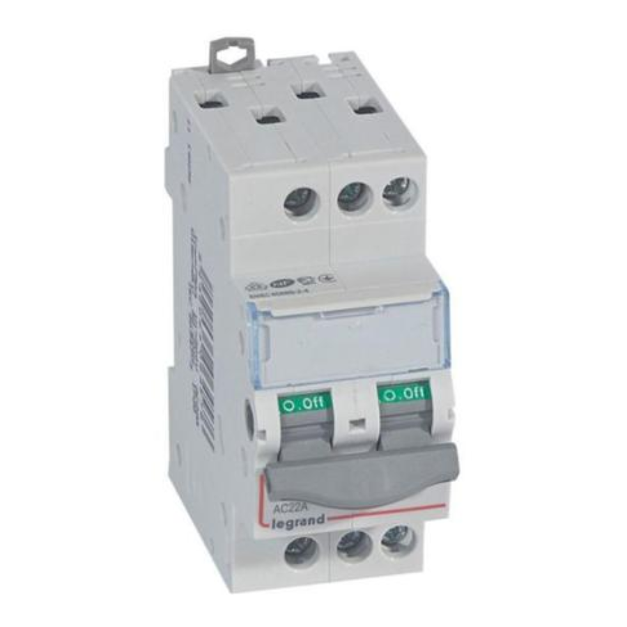 Legrand 406457 Legrand 406457 Isolating switch - 3P - 400 V~ - 20 A
