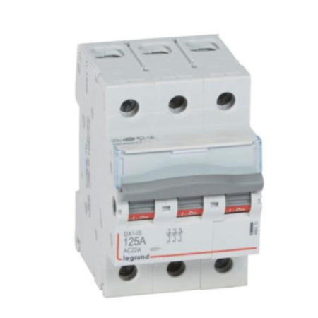 Legrand 406470 Isolating switch DX3-IS 3 pole 125A
