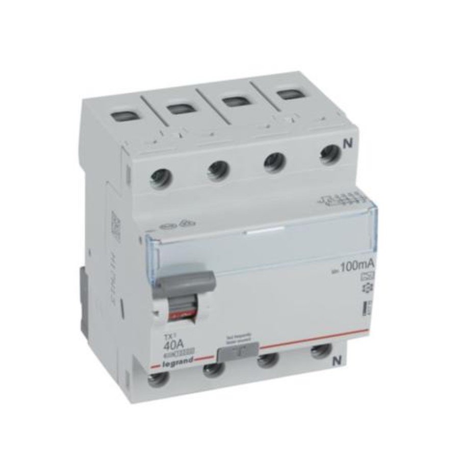 Legrand 411775 Legrand 411775 RCCB TX³ - 4P 400 V~ - 100 mA - 40 A - A type