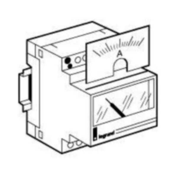004613 Legrand Measuring dial for ammeter Lexic 046 00 - 0-100 A