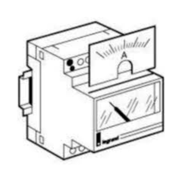 004620 Legrand Measuring dial for ammeter Lexic 046 00 - 0-600 A