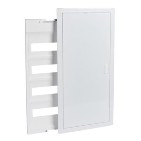 Legrand 001439 Metal door including device carrier signal white, for flush-mounted distributor Ekinoxe 48+8Module,1R