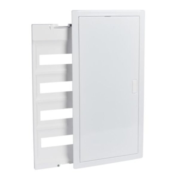 Legrand 001439 Metal door including device carrier signal white, for flush-mounted distributor Ekinoxe 48+8Module,1R