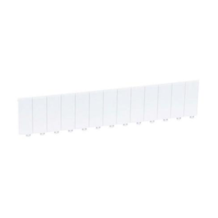 Legrand 001662 Blanking plate 13 modules - separable into modules or 1/2 modules - white