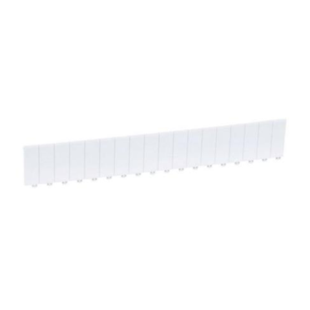 Legrand 001664 Blanking plate 18 modules - separable into modules or 1/2 modules - white