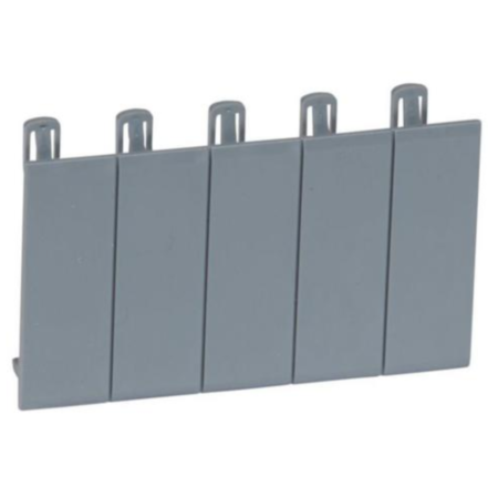 Legrand 001961 Blanking plates (5) - for PLEXO³ cabinets - separable - grey R746A
