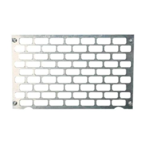 Legrand 001962 Perforated faceplate - for PLEXO³ cabinets - for 12 module cabinets - H. 150 mm