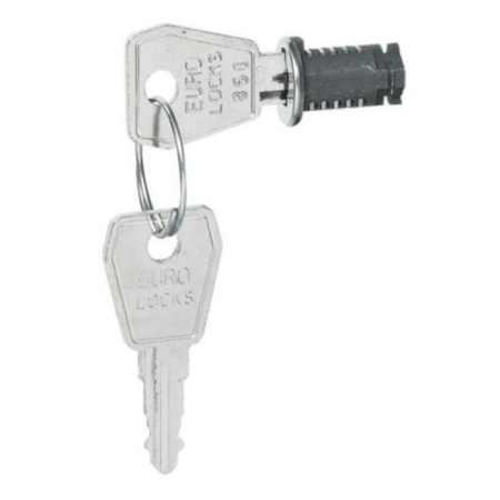 Legrand 001966 Key lock - N° 850 - for 2 and 3 rows distribution PLEXO³ cabinets