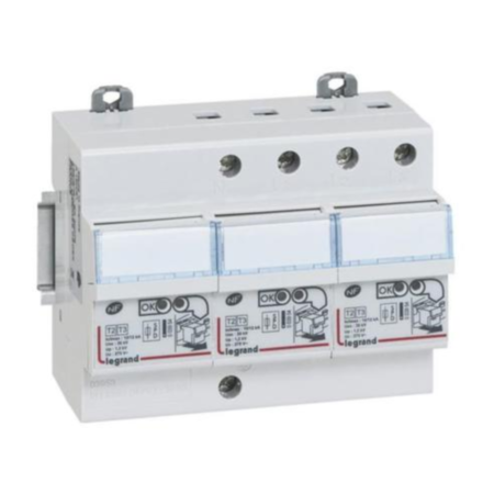 Legrand 003953 Surge arrester - subscriber board protection - monobloc/Type 2 - 4P protected