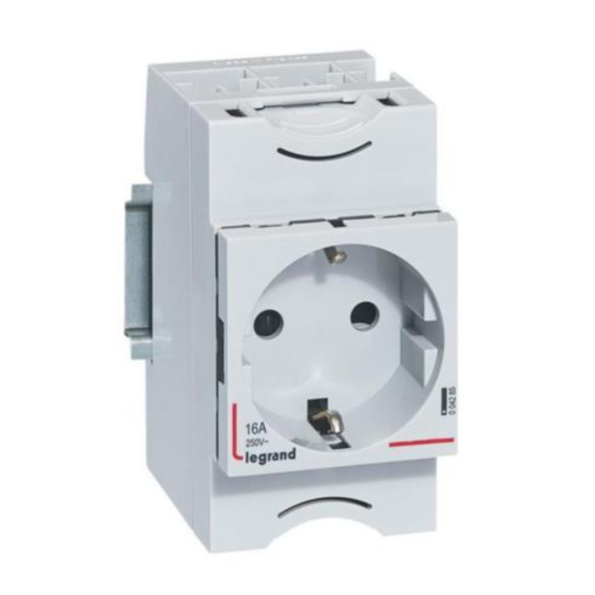 Legrand 004285 Socket outlet - 10/16 A - 250 V~ - 2P+E - shuttered - german standard