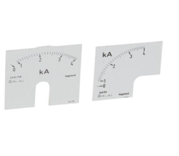 Legrand 014628 Measuring dial for ammeter - 0-4000 A - fixing on door