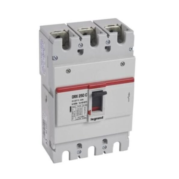 Legrand 027104 MCCB - DRX 250 - thermal magnetic - Icu 18 kA - 415 V~ - 3P - In 225 A
