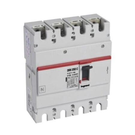 Legrand 027106 MCCB - DRX 250 - thermal magnetic - Icu 18 kA - 415 V~ - 4P - In 125 A