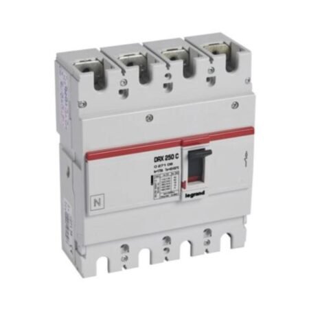 Legrand 027108 MCCB - DRX 250 - thermal magnetic - Icu 18 kA - 415 V~ - 4P - In 175 A