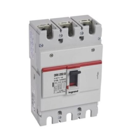 Legrand 027112 MCCB - DRX 250 - thermal magnetic - Icu 25 kA - 415 V~ - 3P - In 125 A