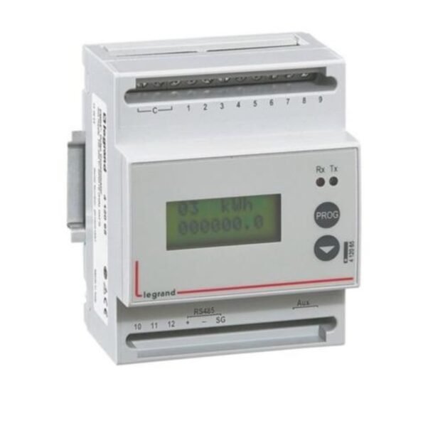 Legrand 412065 Impulse concentrator EMDX3 - 12 inputs - 4 modules - RS 485 output