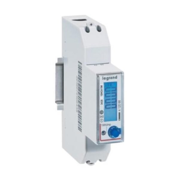 Legrand 412068 Single-phase energy meter 1 module with direct connection up to 45A with RS485 output