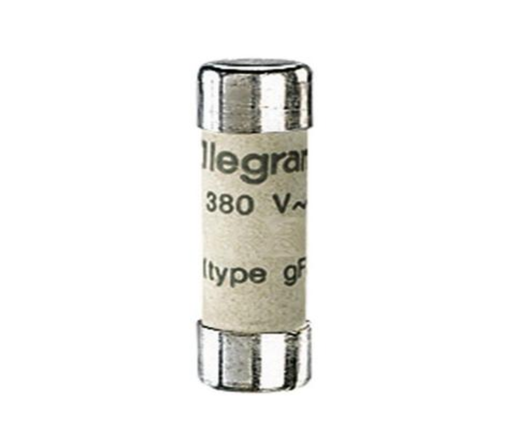 012302 Legrand Legrand 012302 Domestic cartridge fuse - cylindrical type gG 8 x 32 - 2 A - without indicator