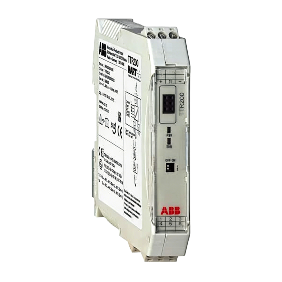 ABB-TTR200-temperature-transmitter-price-supplier ABB TTR200 Rail Mounted Temperature Transmitter for Industrial Automation
