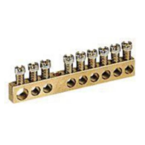 Legrand 004801 Screw Terminal block - 1 x 6 to 25mm² - 4 x1.5 to 16mm² - length 45 mm