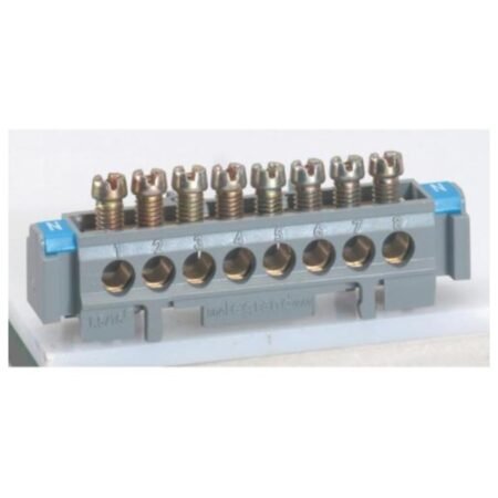 Legrand 004824 Terminal block on support - 12 x 1.5 to 16² - L. 113 mm