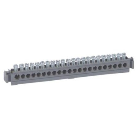 Legrand 004826 Terminal block on support - 21 x 1.5 to 16² - L. 176 mm