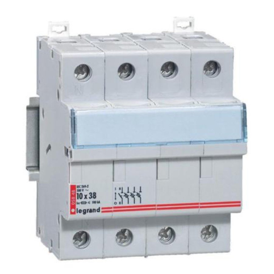 Legrand 005846 Fuse carrier Legrand 005846 Fuse carrier 3P+N for industrial cylindrical cartridge fuse 8 x 32 mm