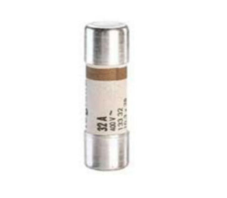 Legrand 013432 Domestic cartridge fuse - cylindrical type 10.3 x 38 - 32 A - with indicator