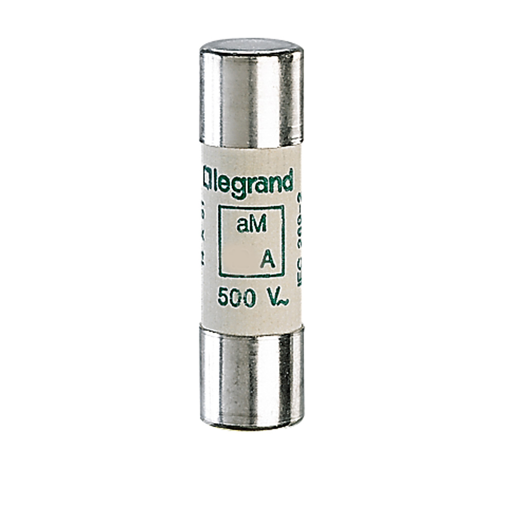 Legrand 014108 Legrand 014108 HRC cartridge fuse - cylindrical type aM 14 X 51 - 8 A - with indicator
