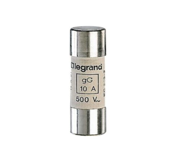 Legrand 014310 Cartridge fuse 14 x 51 mm - type gG - without stricker - 10 A