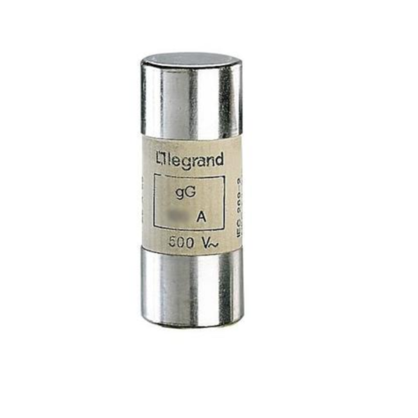 Legrand 015325 Cartridge fuse 22 x 58 mm - type gG - without stricker - 25 A