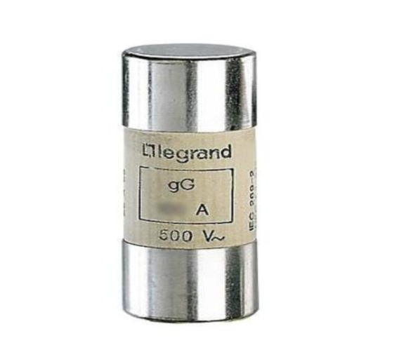 Legrand 015380 Cartridge fuse 22 x 58 mm - type gG - without stricker - 80 A