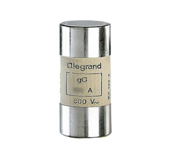 Legrand 015532 Cyl. cartridge gG 22x58 32A HPC with striker 500V 100kA