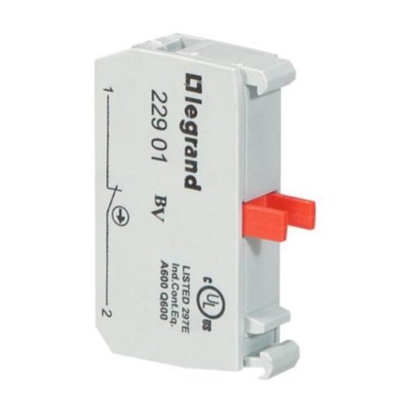 Legrand 022901 Osmoz electrical block - for non Illuminated head - NC