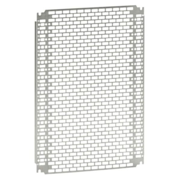 Legrand 036007 Mounting plate Lina 25, slotted plate, dimensions 300 x 200 (height x width in mm)