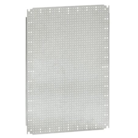 Legrand 036009 Mounting plate Lina 12.5, perforated plate, dimensions 500 x 400 (height x width in mm)
