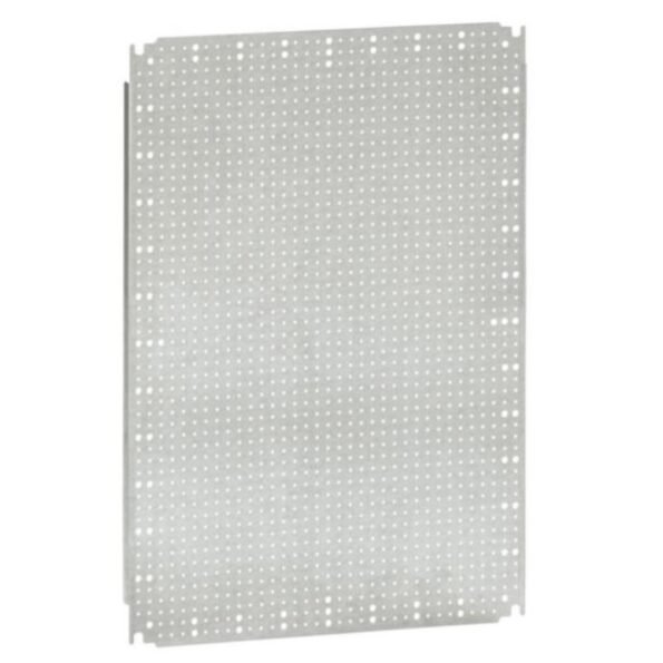 Legrand 036009 Mounting plate Lina 12.5, perforated plate, dimensions 500 x 400 (height x width in mm)