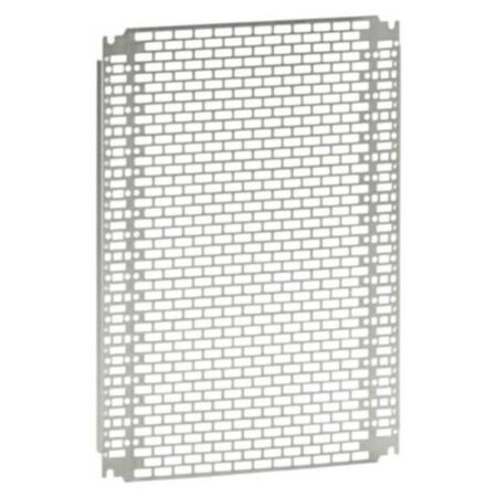 Legrand 036011 Lina 25 perforated plate - for industrial cabinets Atlantic, Atlantic stainless steel and Marina h. 400 x w. 300 mm