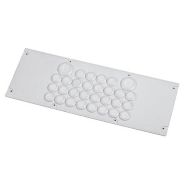 Legrand 036497 Open-work plate Cabstop - IP 55 - for Atlantic cabinets - 30 entries+ 2 reserves