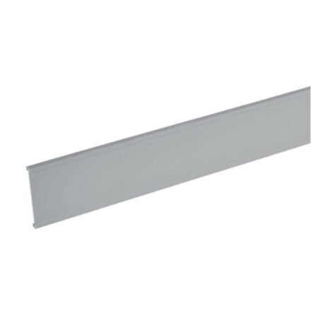 Legrand 037014 Transcab PVC Open Slot Grey Panel Trunking Cover 80mm x 2m Length