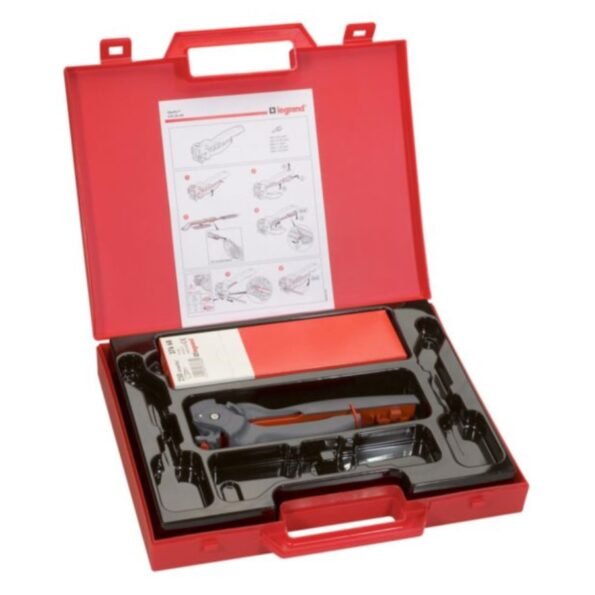 Legrand 037639 Starfix Transport Case with Crimping Tool and 1000 Ferrules (Supplied in Strips)