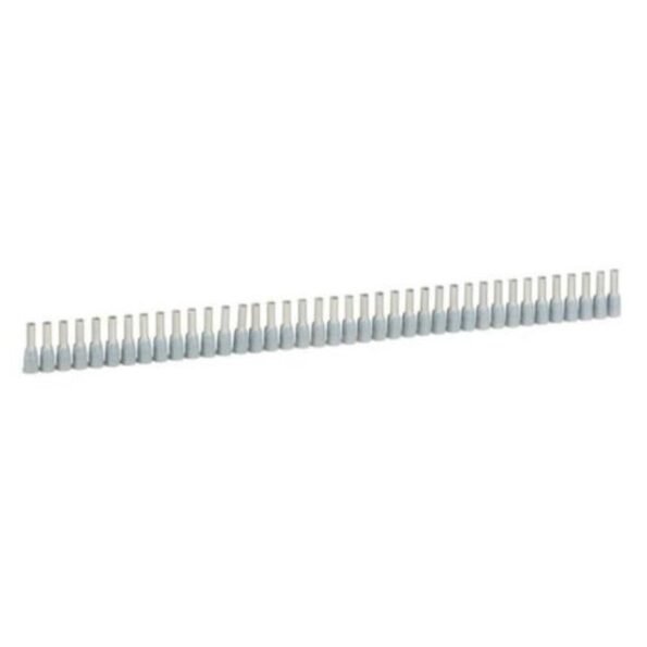 Legrand 037666 Ferrule Starfix with insulating flange - cross section 2.5 mm² - grey - Supplied in strips