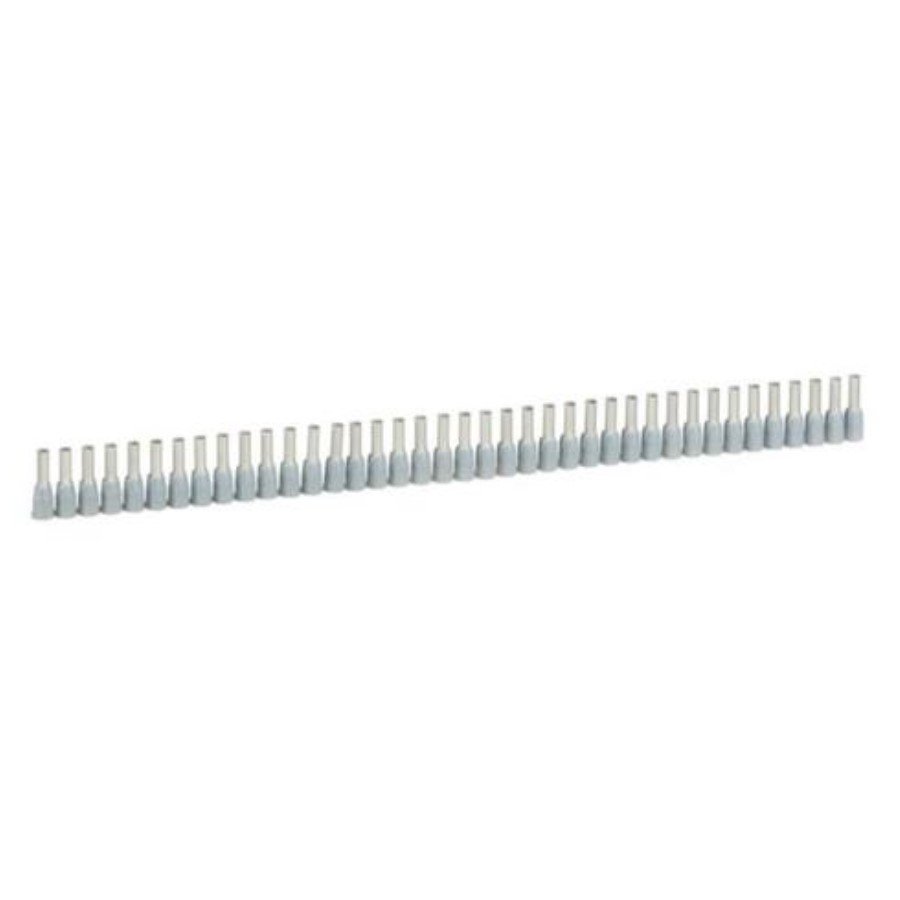 Legrand 037666 Ferrule Starfix with insulating flange Legrand 037666 Ferrule Starfix with insulating flange - cross section 2.5 mm² - grey - Supplied in strips