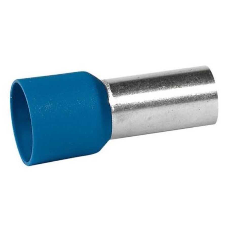 Legrand 037678 Ferrule Starfix with insulating flange Legrand 037678 Ferrule Starfix with insulating flange - cross section 50 mm² - blue - Single - individual ferrules