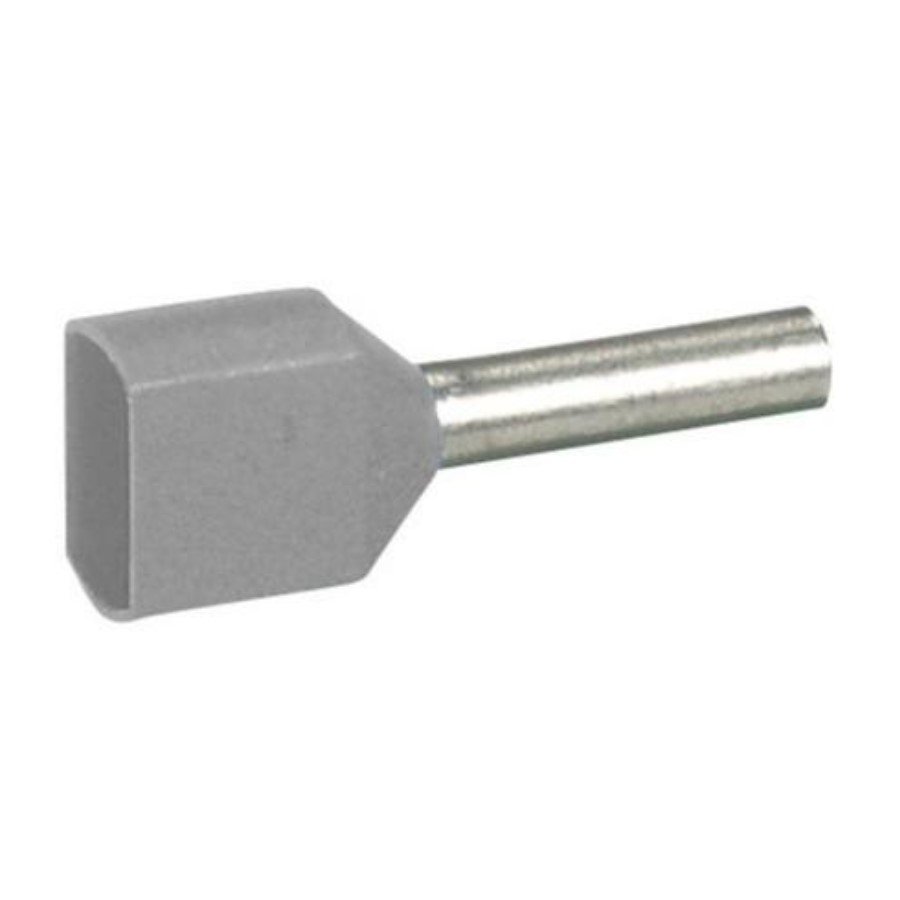 Legrand 037690 Ferrules Starfix - doubles individuals Legrand 037690 Ferrules Starfix - doubles individuals - cross section 2 x 2.5 mm² - grey