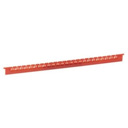 Legrand 037810 Marker Memocab - for wiring - international colour code - number 2 - red