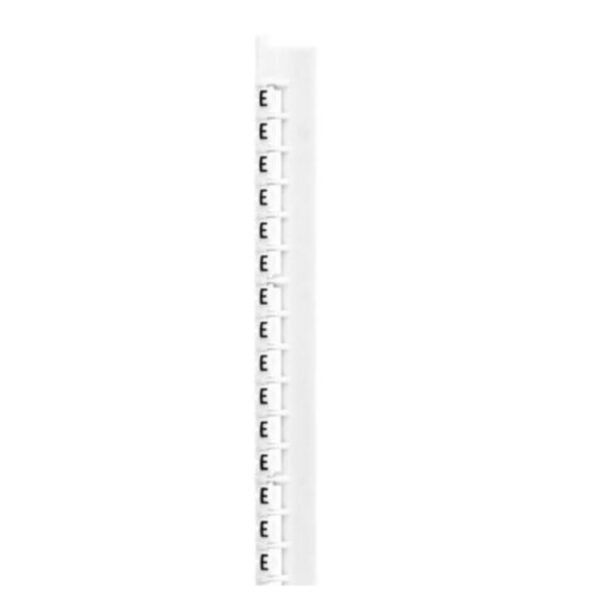 Legrand 037830 Marker Memocab - for wiring - black capital letter on white background - ''E''