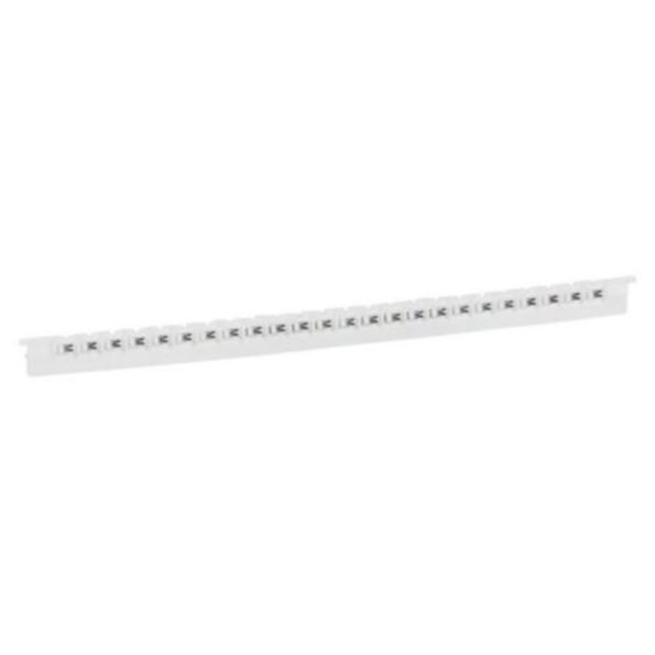 Legrand 037838 Marker Memocab - for wiring - black capital letter on white background - ''M''